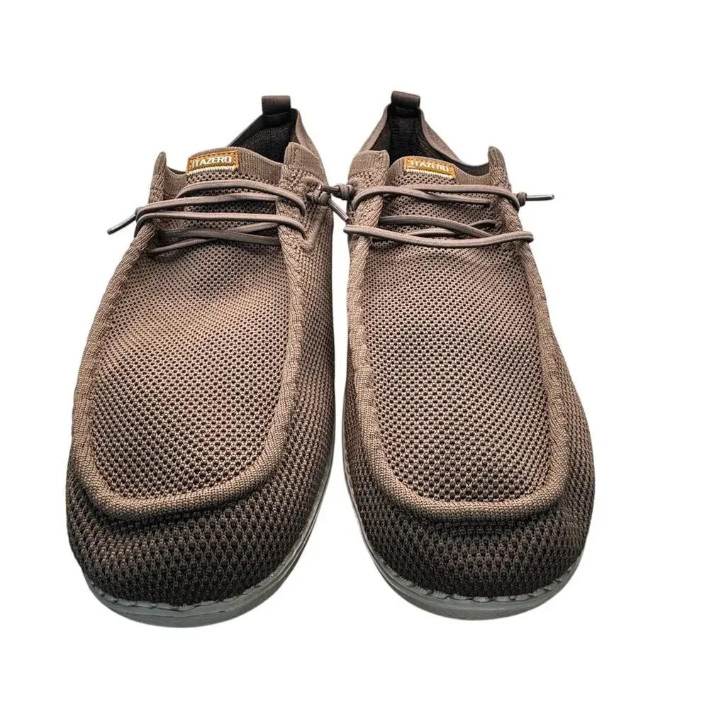 New ITAZERO Men's Khaki Distinto Loafers Casual Shoes Size 14